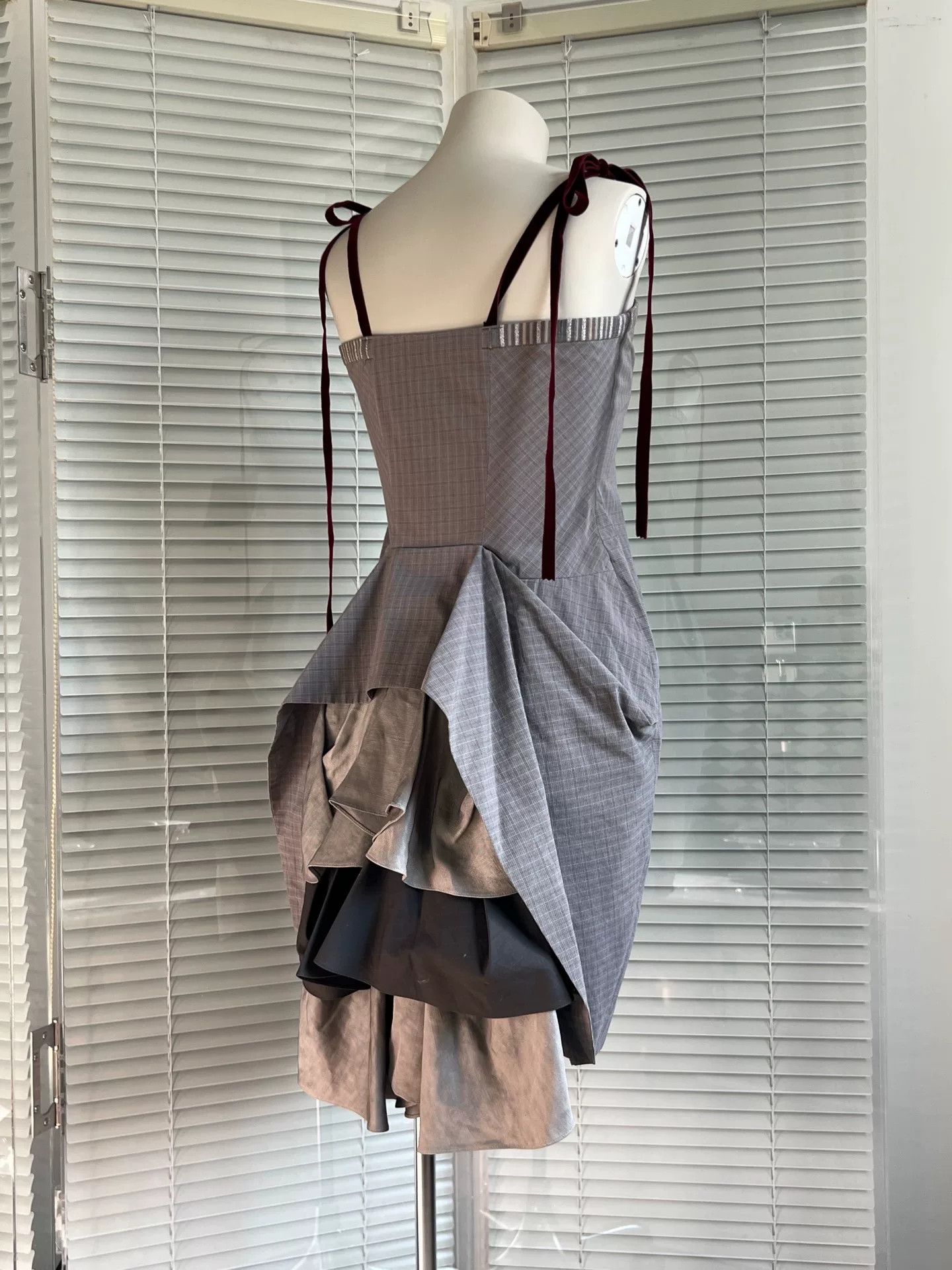 Kenzo KENZO Strapless Layered Skirt Dress Size S / US 4 / IT 40 - 6 Thumbnail