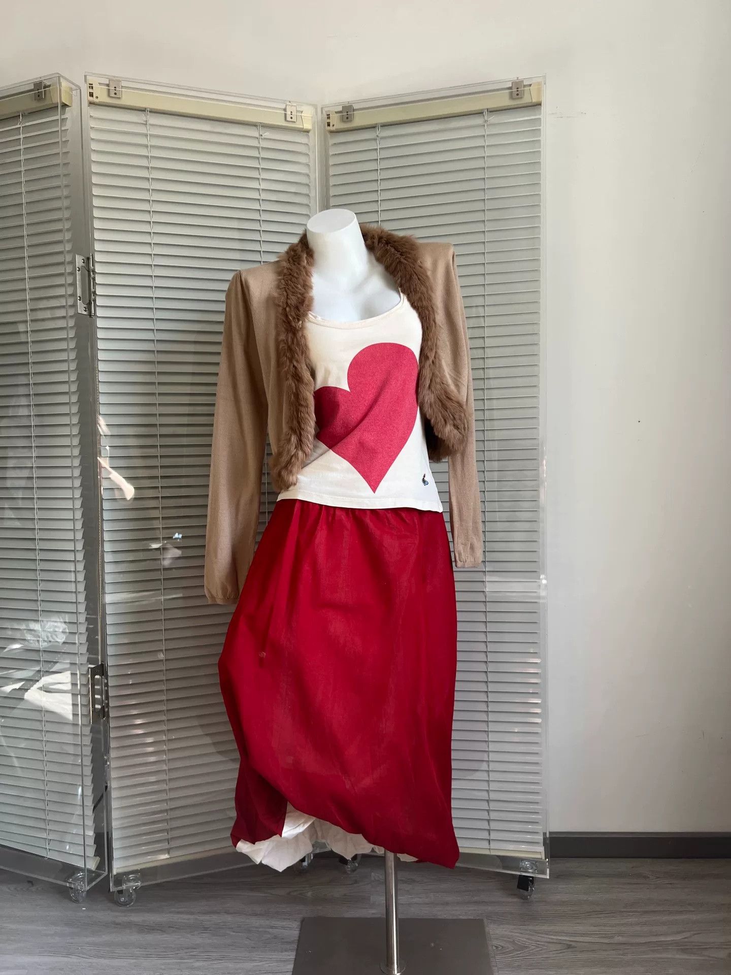 Vivienne Westwood Vivienne Westwood Red Label Heart Cotton Camisole Size S / US 4 / IT 40 - 5 Thumbnail