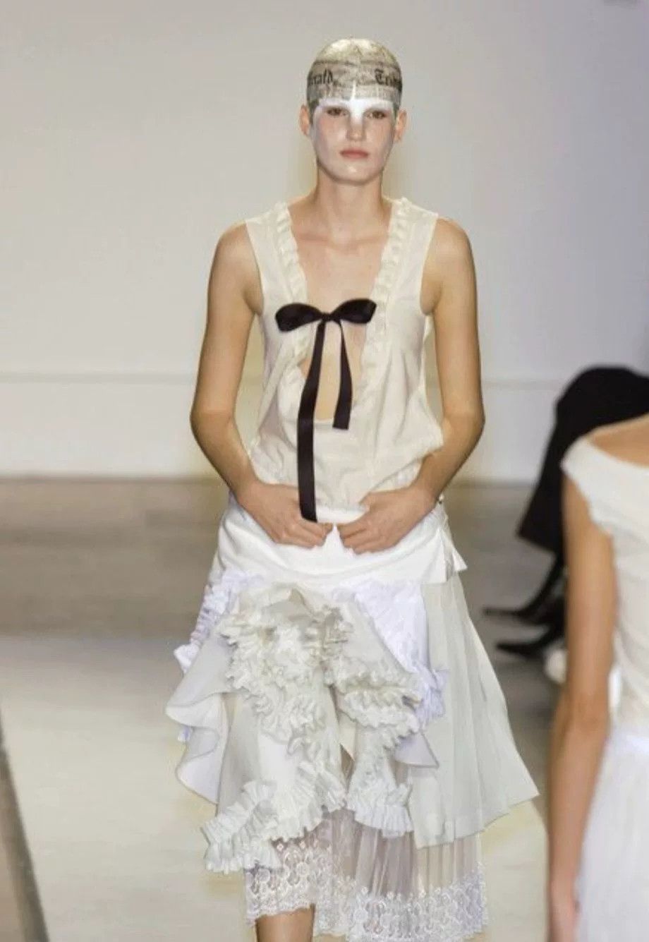 Comme des Garcons COMME des GARCONS 02 Runway Chest Tie Vest Size M / US 6-8 / IT 42-44 - 9 Thumbnail