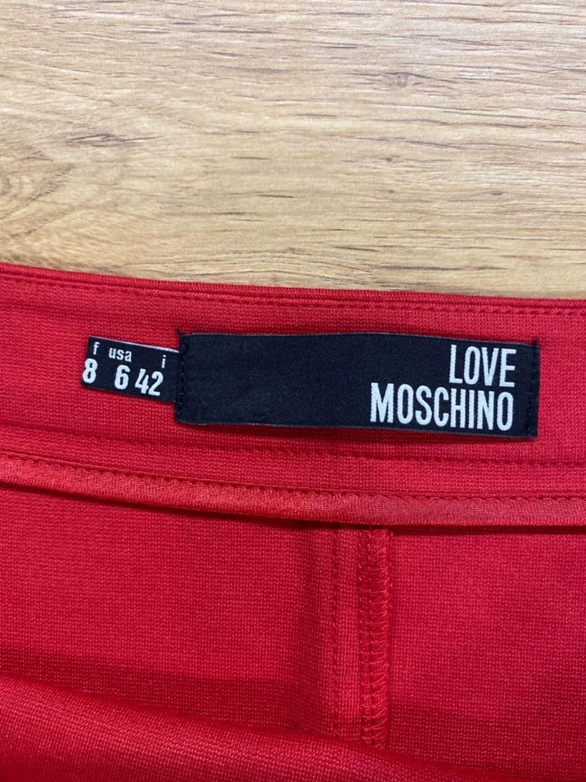Love Moschino Love Moschino Red Skirt Size 40" / US 18 - 6 Thumbnail