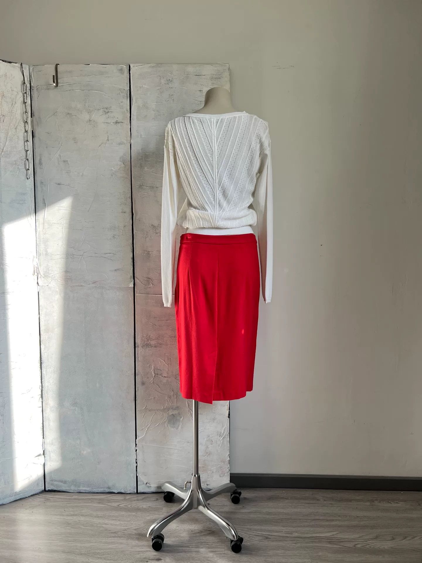 Love Moschino Love Moschino Red Skirt Size 40" / US 18 - 4 Thumbnail