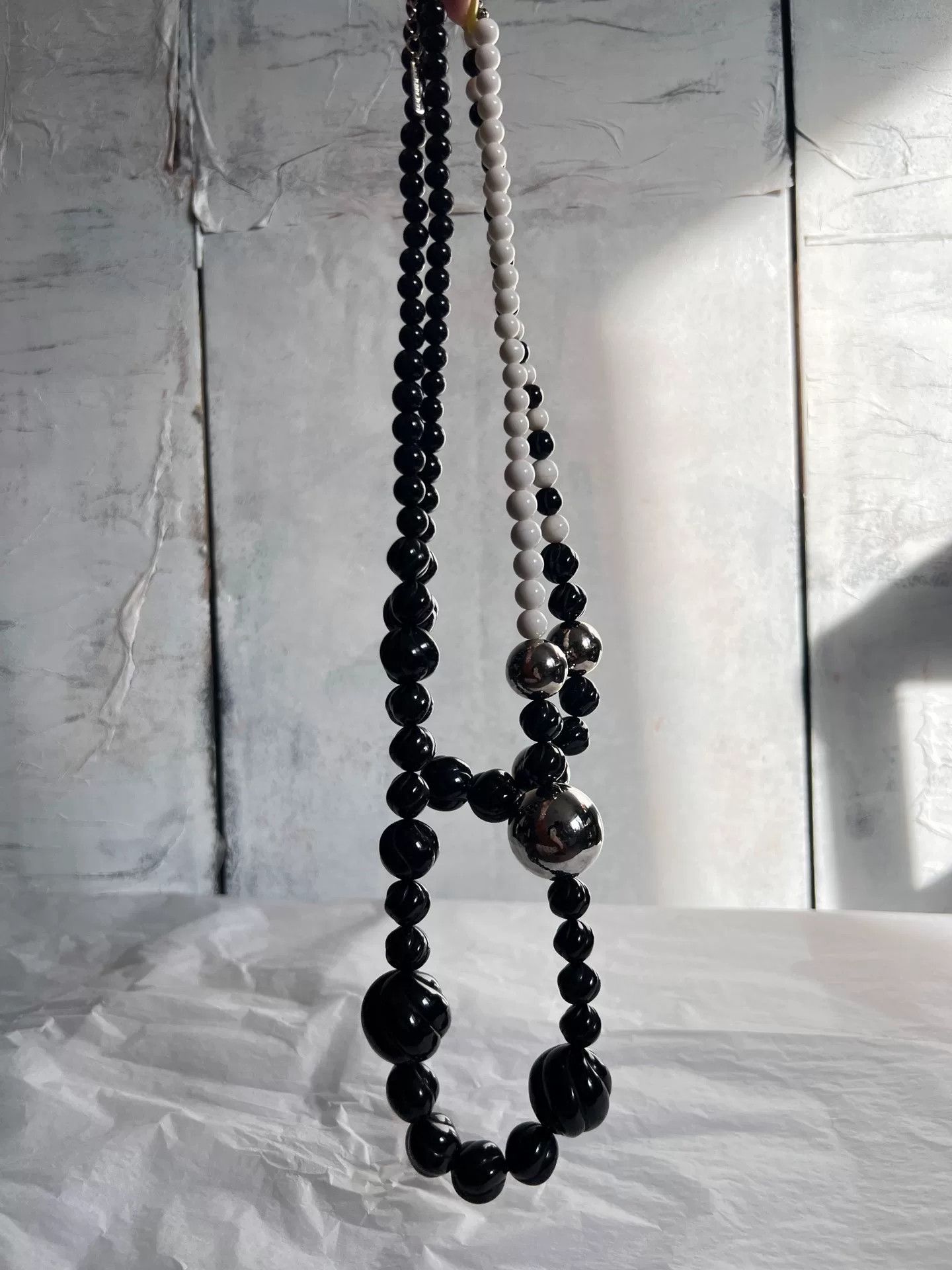 Vivienne Tam VIVIENNETAM Yin-Yang Beaded Necklace Set Size ONE SIZE - 5 Thumbnail