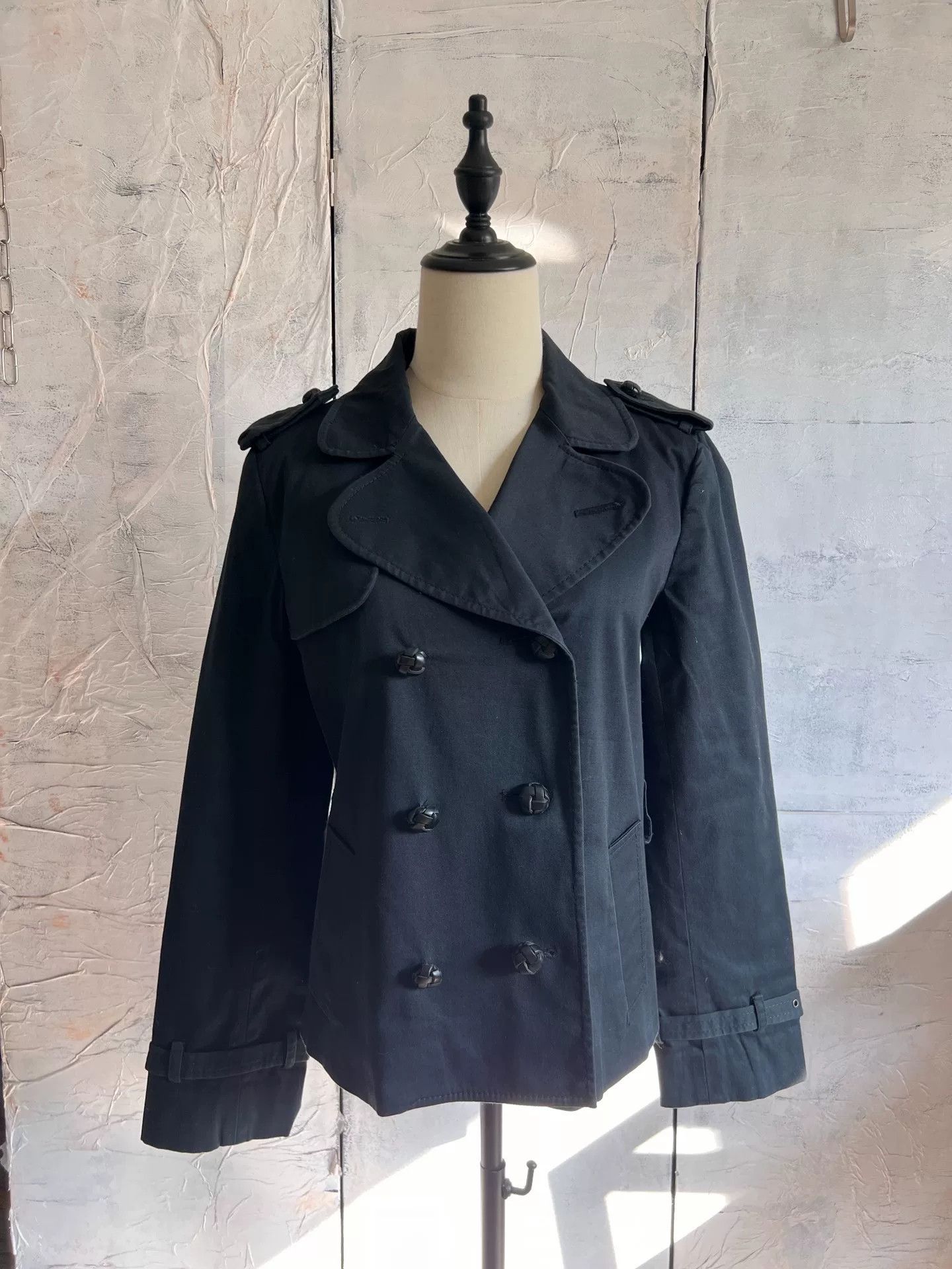 Moschino MOSCHINO Vintage Padded Double-Breasted Jacket Size US M / EU 48-50 / 2 - 2 Thumbnail