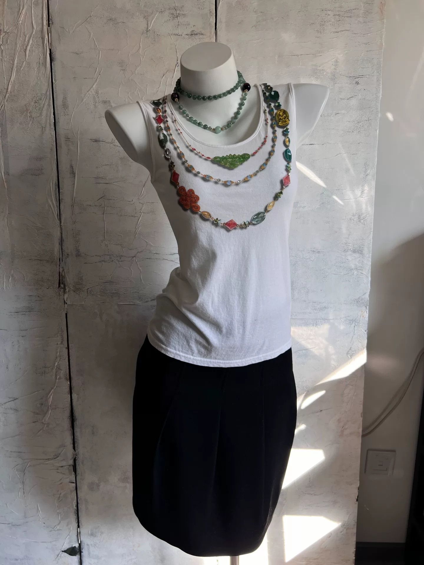 Vivienne Tam Vivienne Tam Chinese Necklace Pattern Vest Size XS / US 0-2 / IT 36-38 - 3 Thumbnail