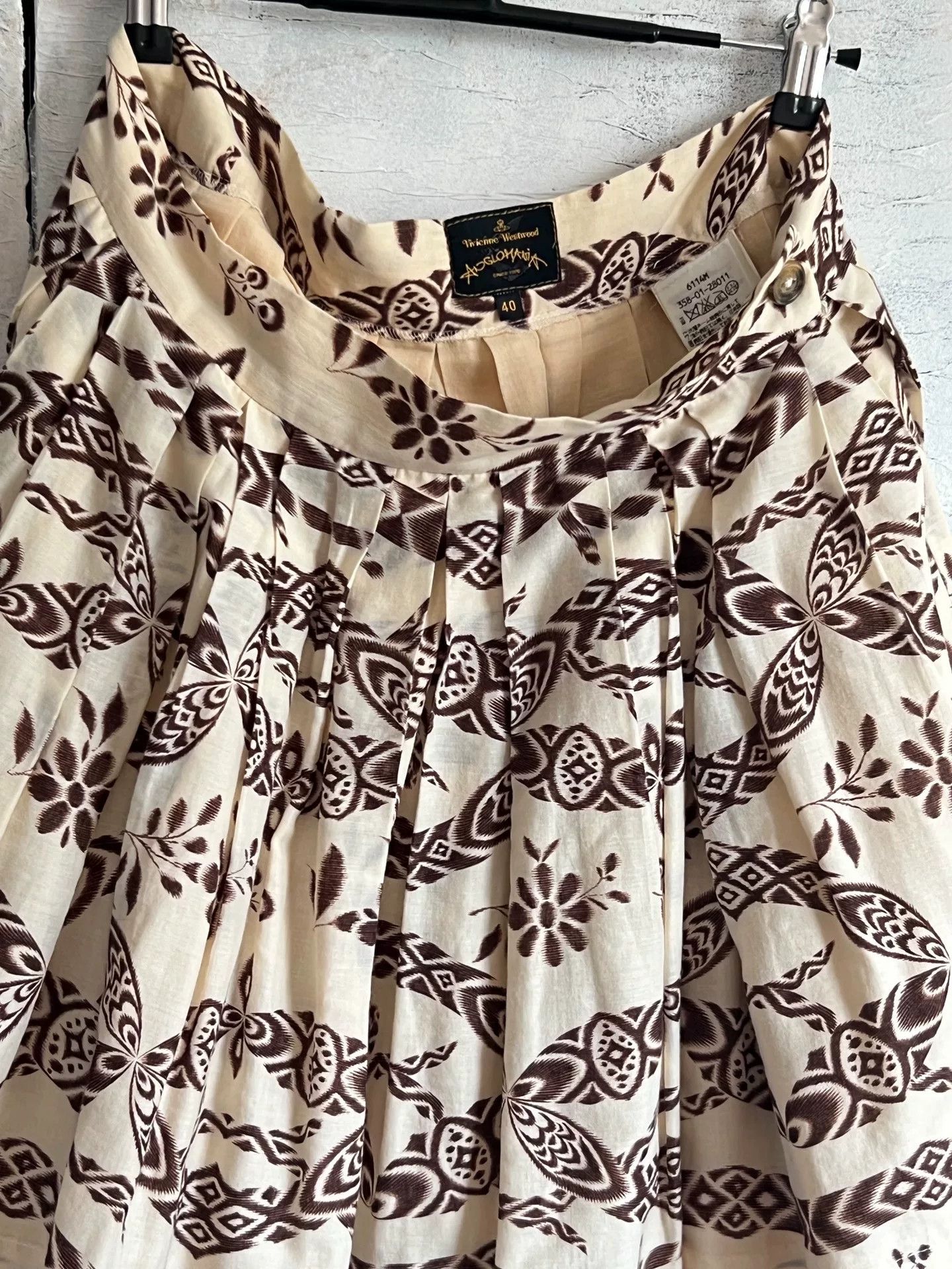 Vivienne Westwood Vivienne Westwood Low-Waist Pleated Skirt Size 40" / US 18 - 7 Thumbnail