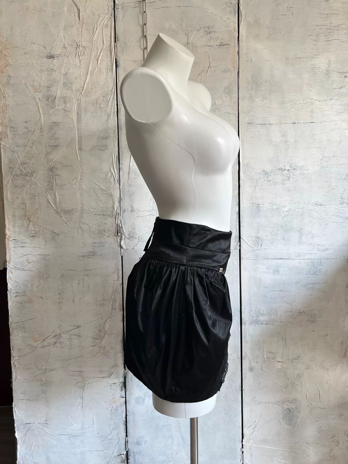 Miss Sixty Vintage Satin Bubble Skirt Size 40" / US 18 - 4 Thumbnail