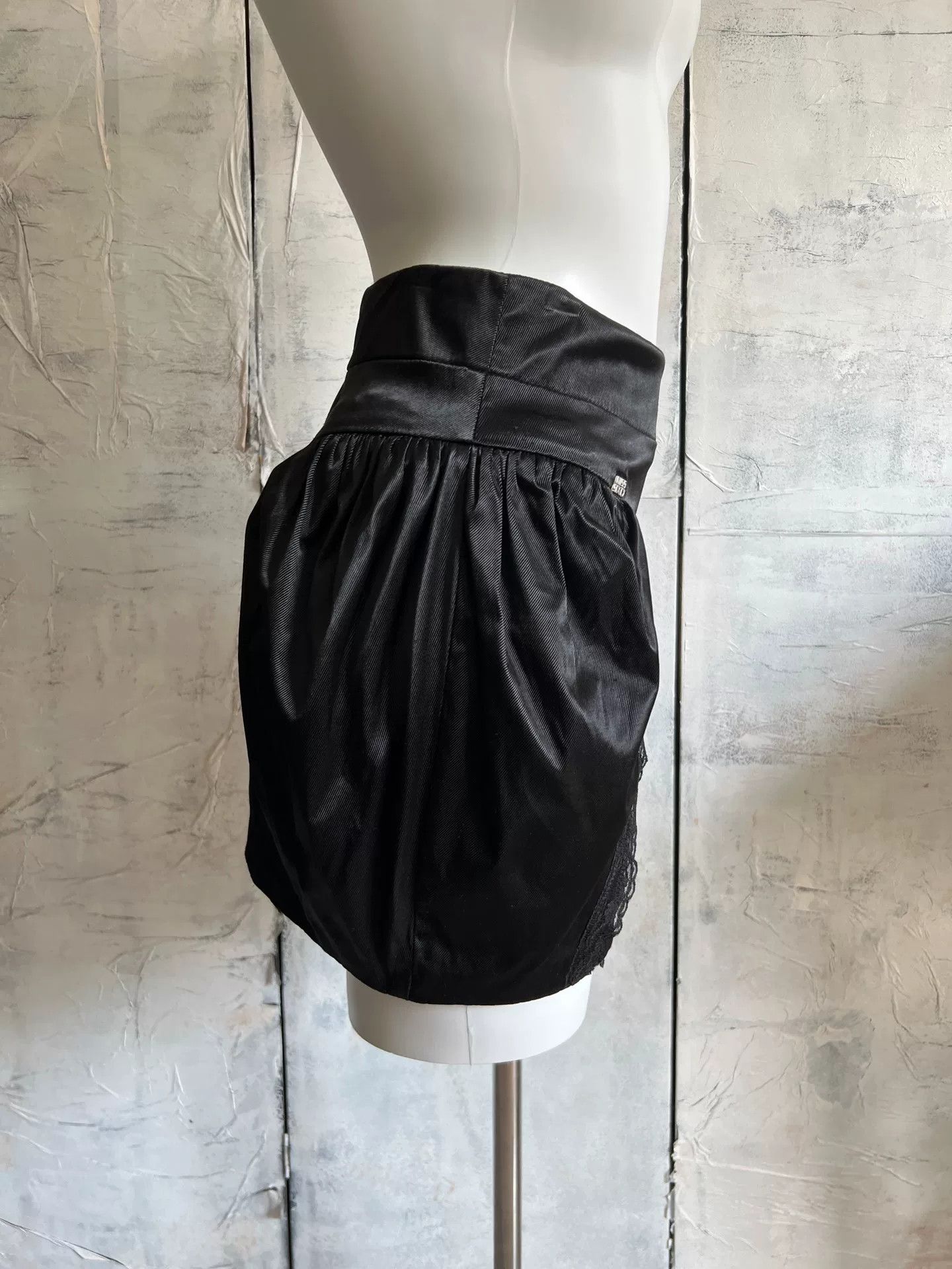 Miss Sixty Vintage Satin Bubble Skirt Size 40" / US 18 - 3 Thumbnail