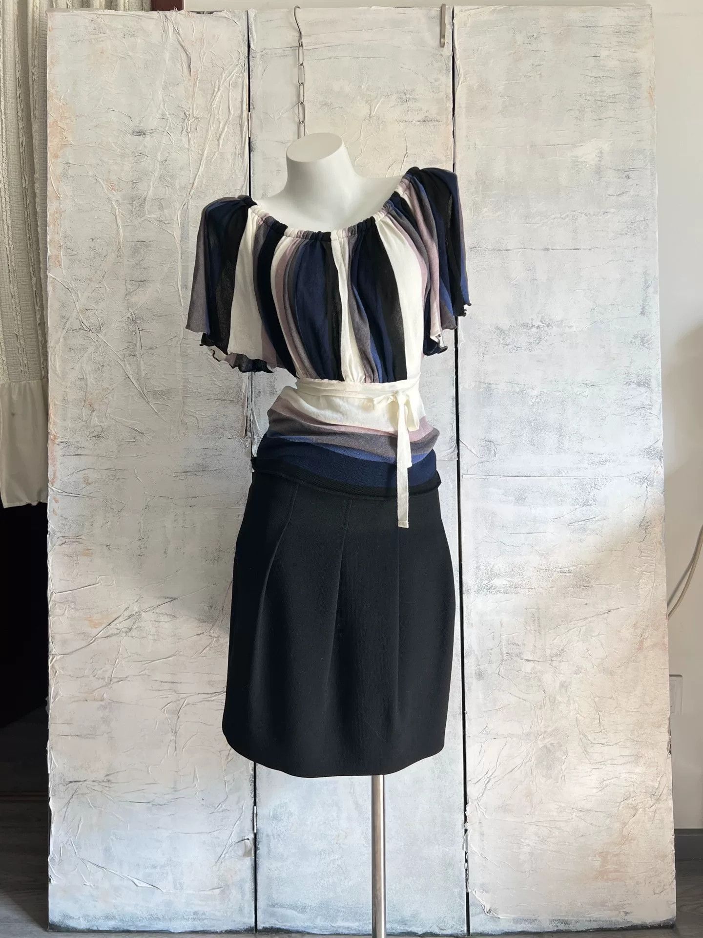 Moschino MOSCHINO Fall/Winter Black Skirt Size 36" / US 14 / IT 50 - 7 Thumbnail