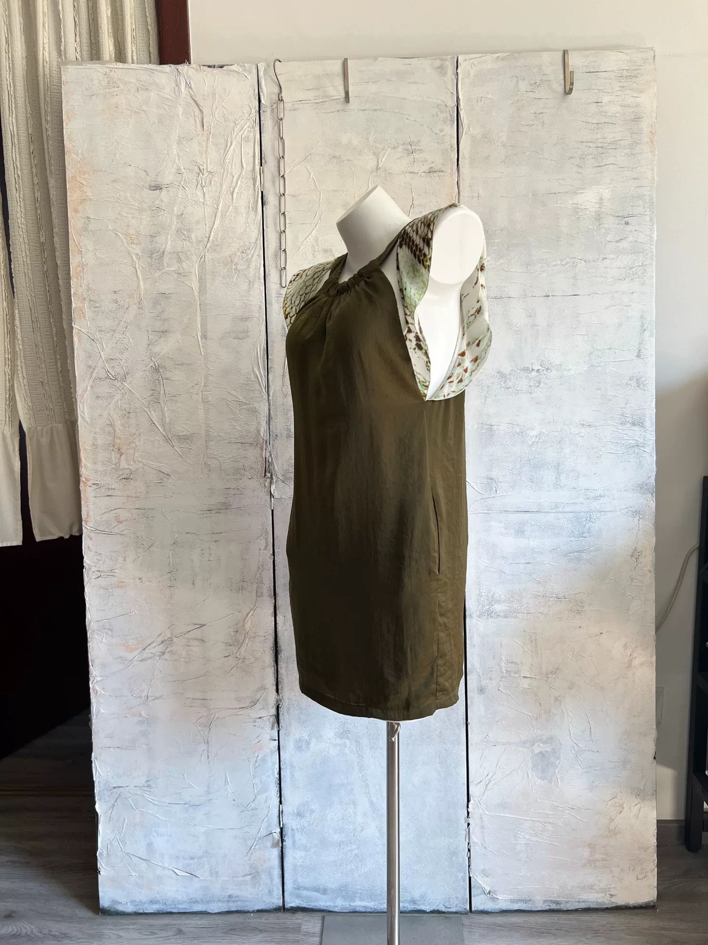 Just Cavalli Just Cavalli Snake Print Halter Dress Size S / US 4 / IT 40 - 4 Thumbnail