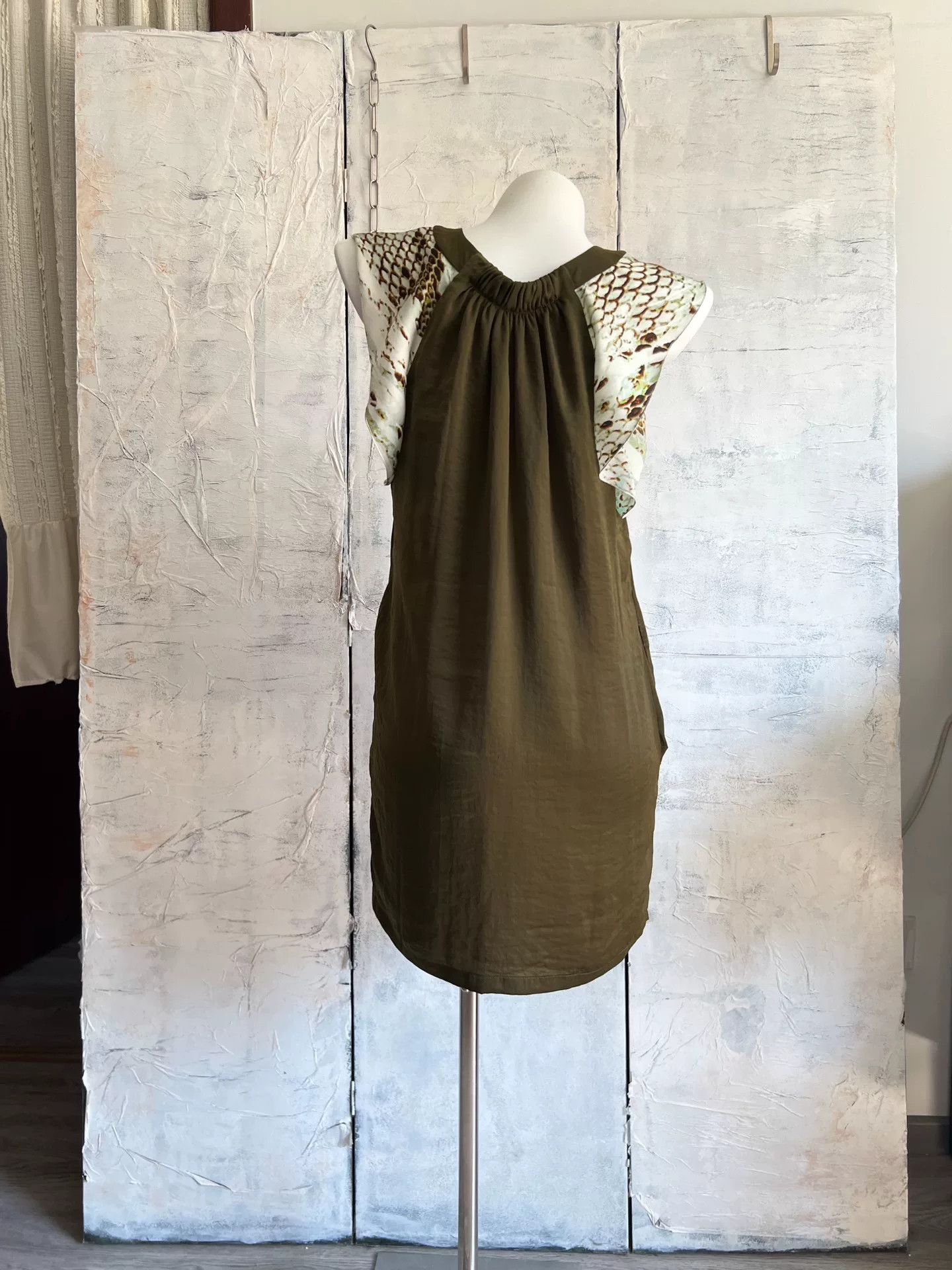 Just Cavalli Just Cavalli Snake Print Halter Dress Size S / US 4 / IT 40 - 3 Thumbnail
