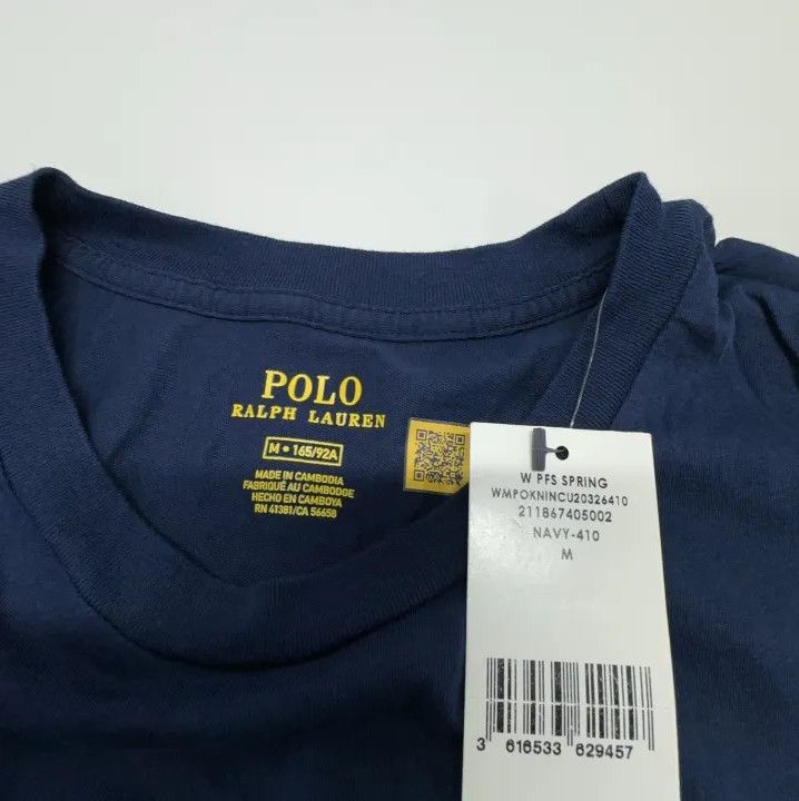 Polo Ralph Lauren Polo Ralph Lauren Solid Crew Neck Short Sleeve Size US M / EU 48-50 / 2 - 4 Thumbnail
