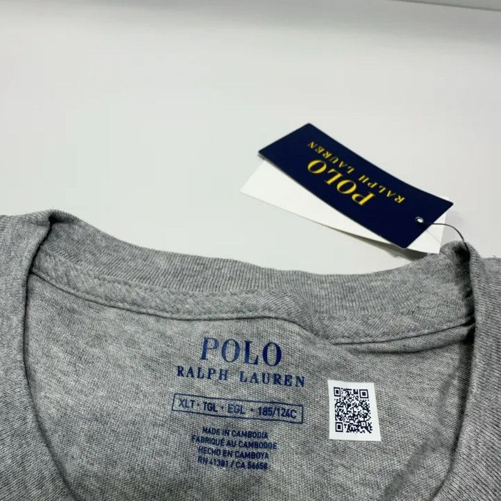 Polo Ralph Lauren Polo Ralph Lauren Gray Solid Short-Sleeve Shirt Size US XL / EU 56 / 4 - 4 Thumbnail