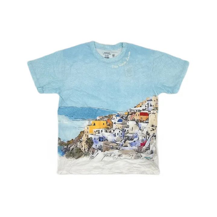 Polo Ralph Lauren Polo Ralph Lauren Pattern Print Short Sleeve T-Shirt Size US M / EU 48-50 / 2 - 2 Thumbnail