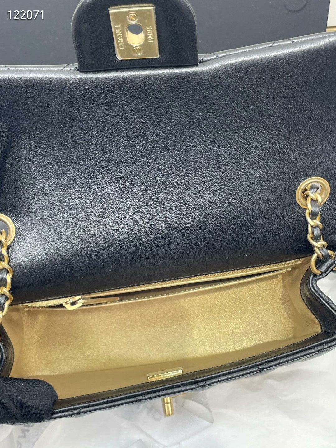 Chanel Chanel 26C Quilted Lambskin Gold Ball CF Bag Size ONE SIZE - 5 Thumbnail