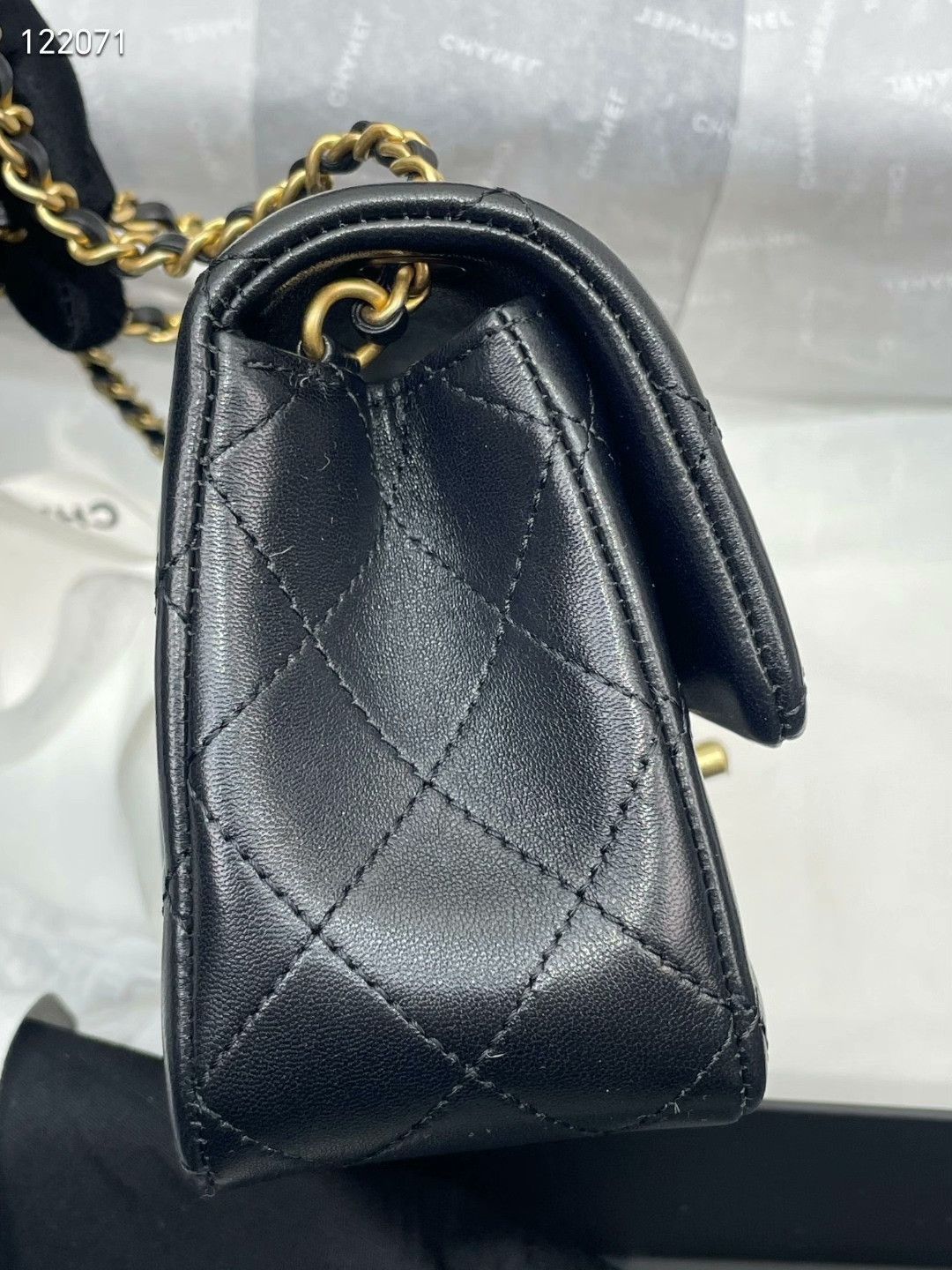 Chanel Chanel 26C Quilted Lambskin Gold Ball CF Bag Size ONE SIZE - 4 Thumbnail