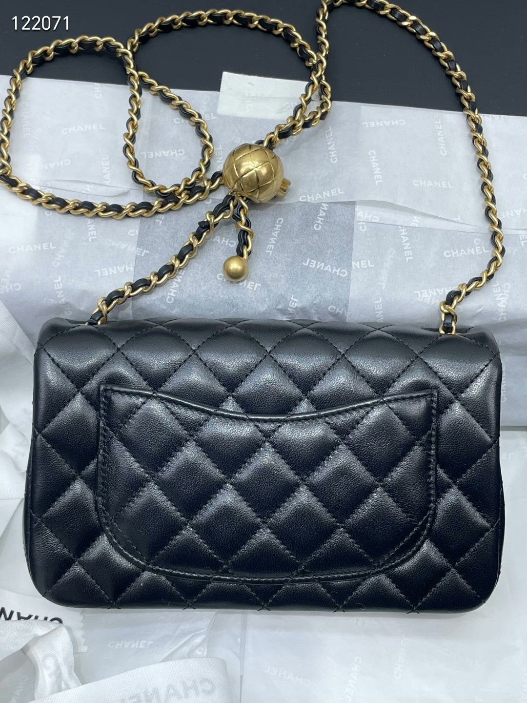 Chanel Chanel 26C Quilted Lambskin Gold Ball CF Bag Size ONE SIZE - 2 Thumbnail