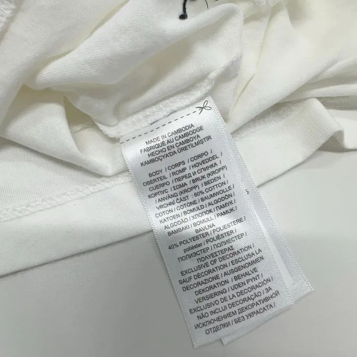 Polo Ralph Lauren Polo Ralph Lauren White V-Neck Short Sleeve Top Size US M / EU 48-50 / 2 - 6 Thumbnail