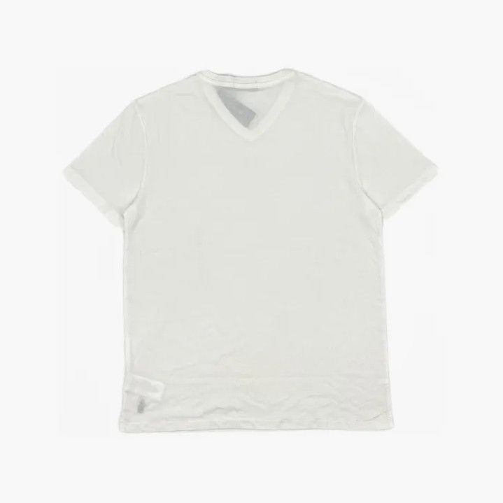 Polo Ralph Lauren Polo Ralph Lauren White V-Neck Short Sleeve Top Size US M / EU 48-50 / 2 - 3 Thumbnail