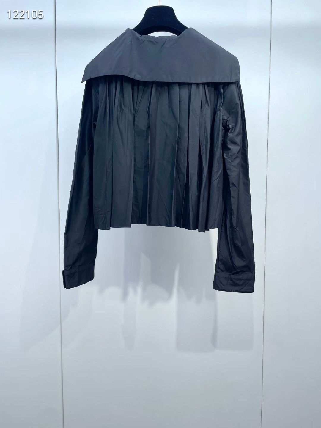 Chanel Chanel 26C Black Navy Collar Cape Top Size XXS / US 00 / IT 34 - 2 Thumbnail