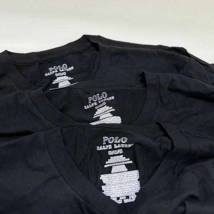 Polo Ralph Lauren Polo Ralph Lauren Men's 3-Pack Black Short-Sleeve Tees Size US M / EU 48-50 / 2 - 4 Thumbnail