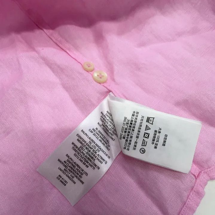 Polo Ralph Lauren Polo Ralph Lauren Solid Logo Embroidered Button Short-Sleeve Shirt Size US M / EU 48-50 / 2 - 6 Thumbnail