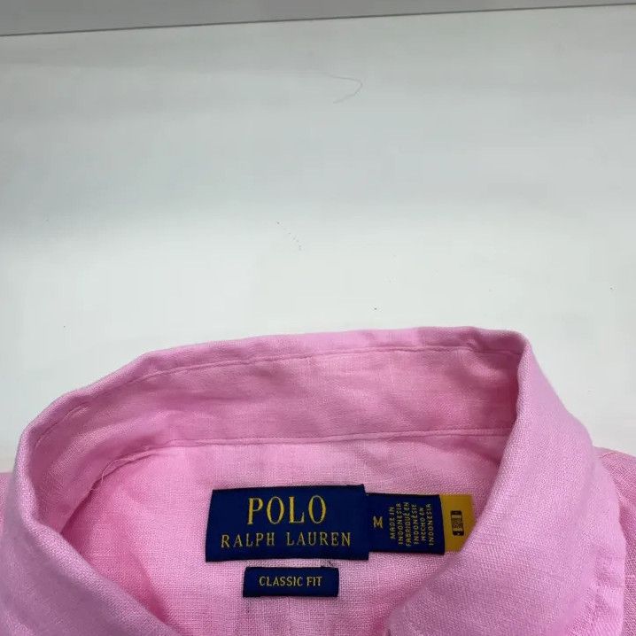 Polo Ralph Lauren Polo Ralph Lauren Solid Logo Embroidered Button Short-Sleeve Shirt Size US M / EU 48-50 / 2 - 4 Thumbnail