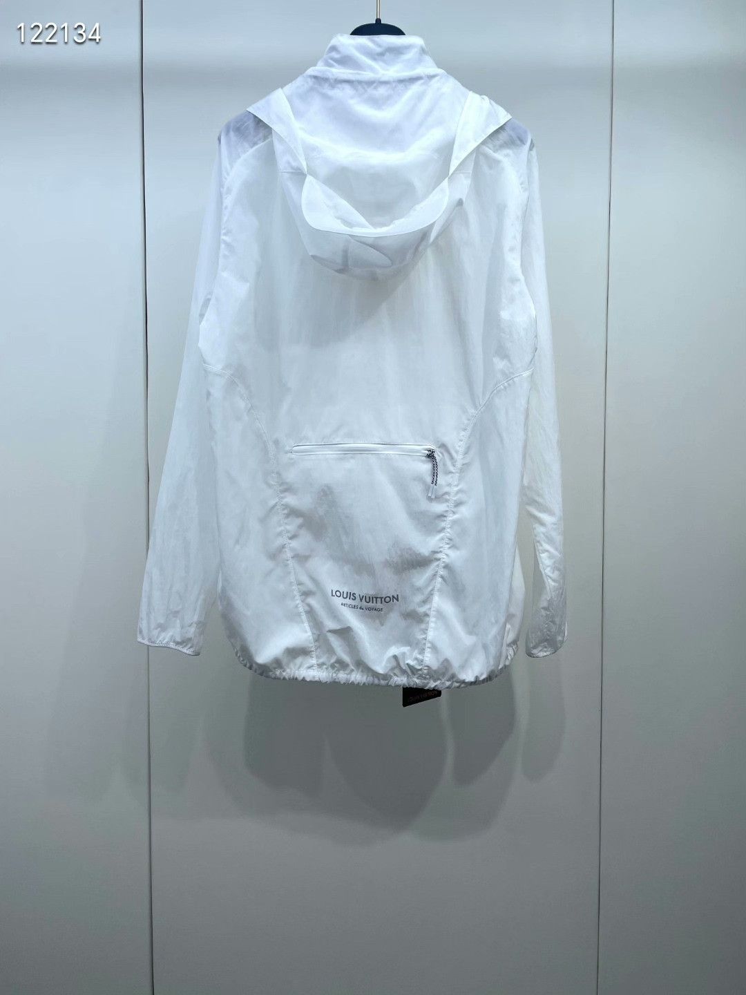 Louis Vuitton LV 2026 New White Hooded Sun Jacket Size XXS / US 00 / IT 34 - 2 Thumbnail