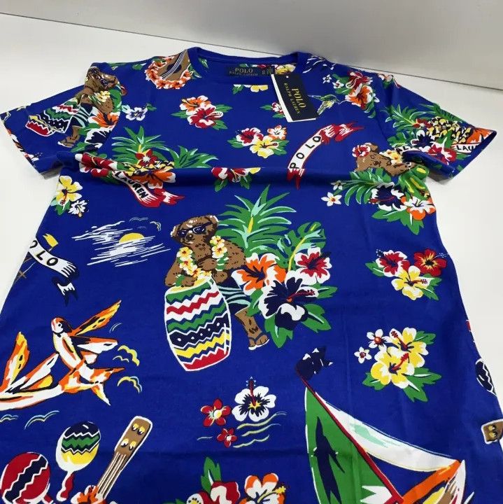Polo Ralph Lauren Polo Ralph Lauren Tropical Print Short-Sleeve T-Shirt Size US XS / EU 42 / 0 - 7 Thumbnail