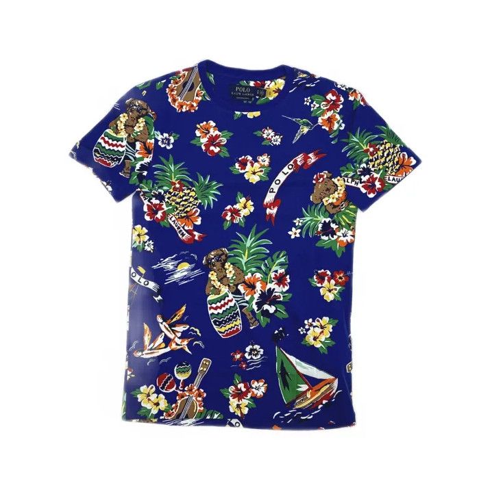 Polo Ralph Lauren Polo Ralph Lauren Tropical Print Short-Sleeve T-Shirt Size US XS / EU 42 / 0 - 2 Thumbnail
