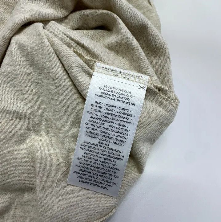 Polo Ralph Lauren Polo Ralph Lauren SS22 Animal Print Beige Short Sleeve T-Shirt Size US S / EU 44-46 / 1 - 4 Thumbnail