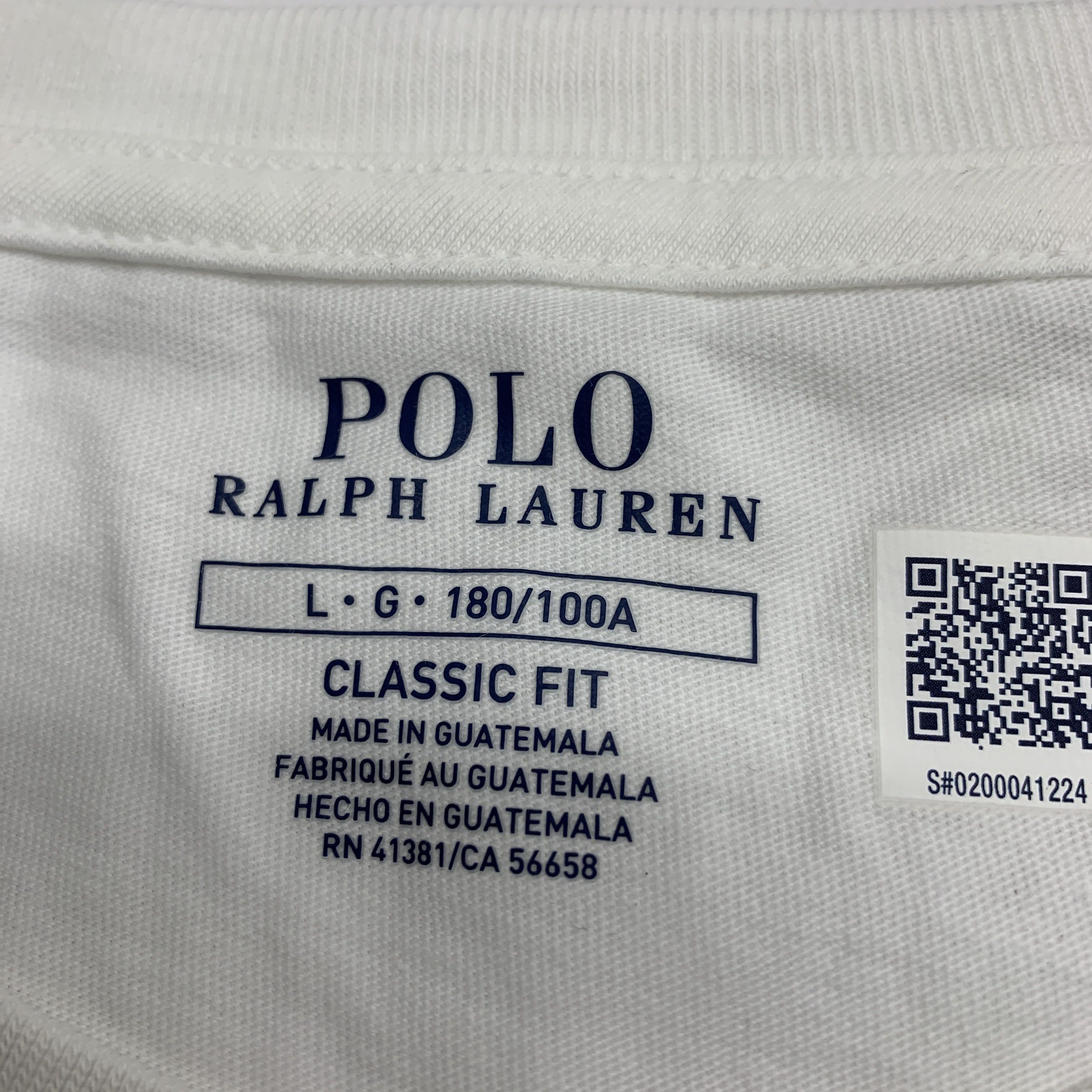 Polo Ralph Lauren Polo Ralph Lauren Logo Embroidered Solid Crew Neck Short-Sleeve T-Shirt Size US L / EU 52-54 / 3 - 4 Thumbnail