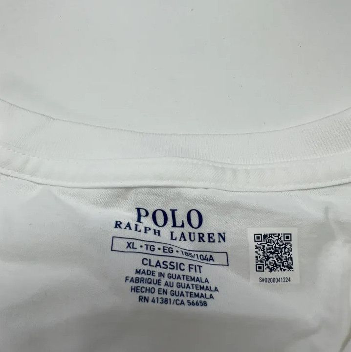 Polo Ralph Lauren Polo Ralph Lauren SS22 Solid Logo Embroidered Crewneck T-Shirt Size US XL / EU 56 / 4 - 3 Thumbnail
