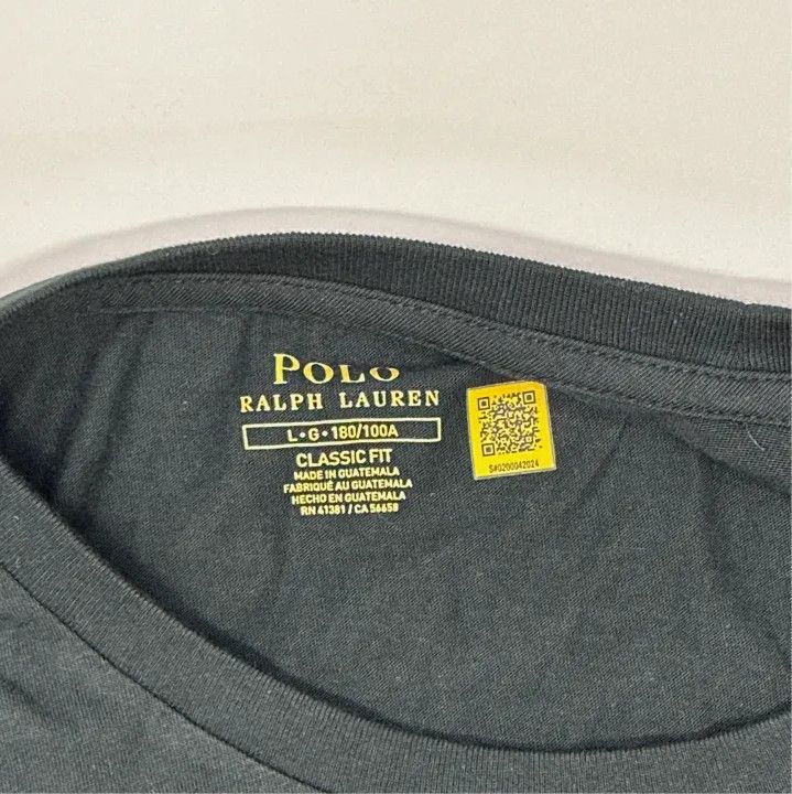 Polo Ralph Lauren Polo Ralph Lauren FW22 Solid Logo Embroidered Crewneck T-shirt Size US L / EU 52-54 / 3 - 3 Thumbnail