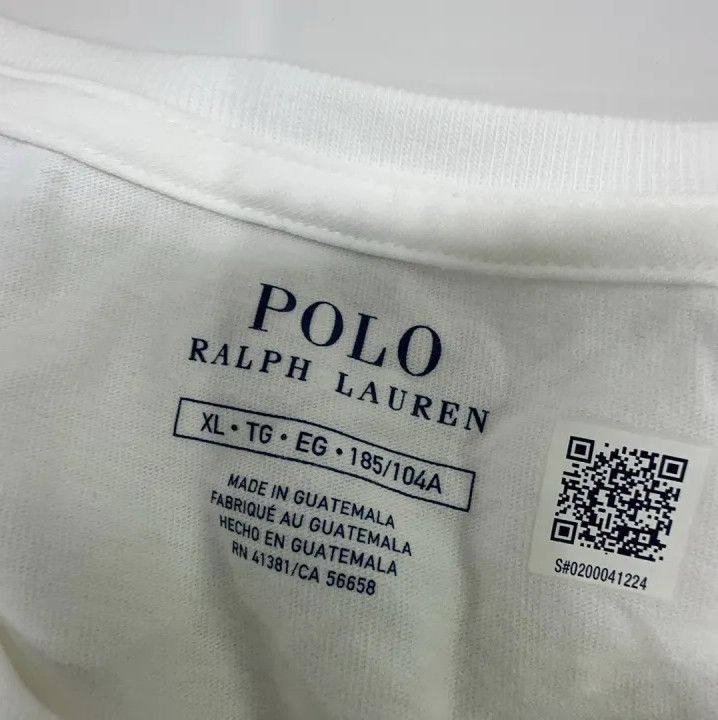 Polo Ralph Lauren Polo Ralph Lauren Logo Embroidered Solid Crew Neck Short Sleeve T-Shirt Size US XL / EU 56 / 4 - 5 Thumbnail
