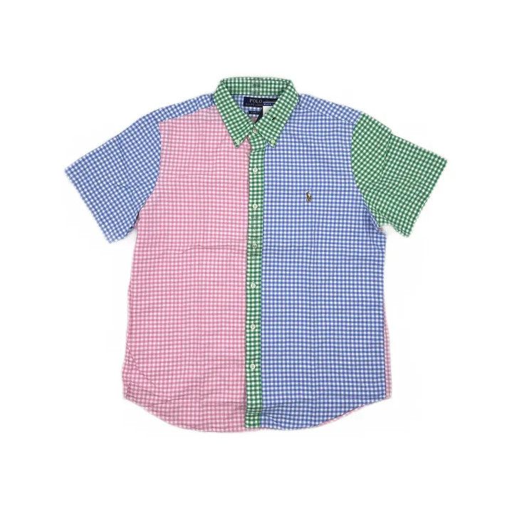 Polo Ralph Lauren Polo Ralph Lauren Colorblock Check Short-Sleeve Shirt Size US L / EU 52-54 / 3 - 2 Thumbnail