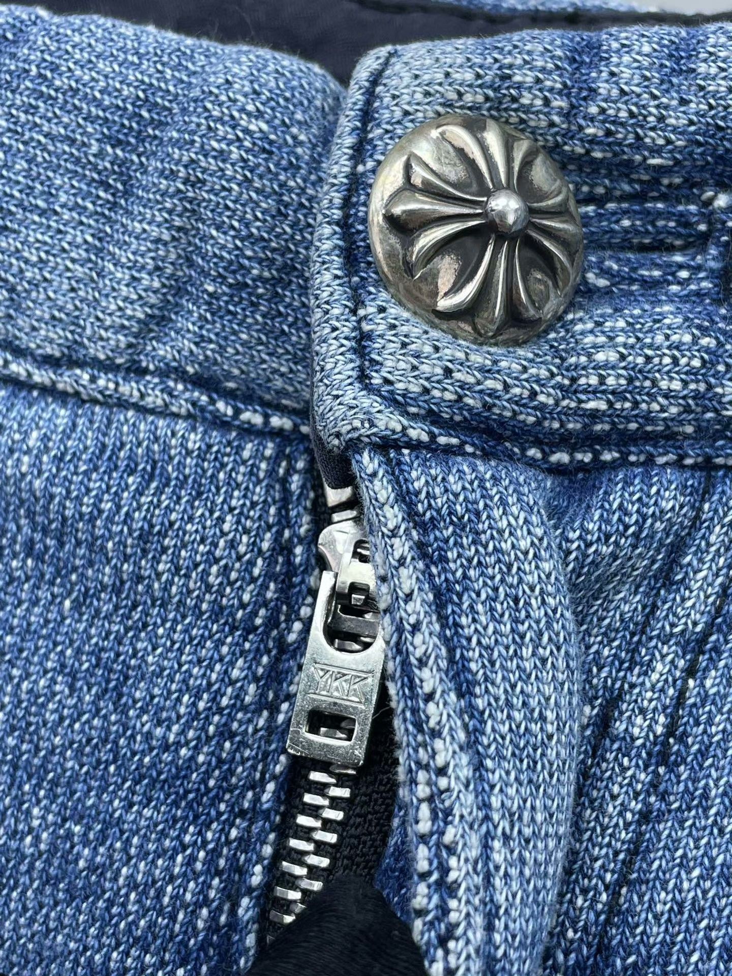 Chrome Hearts Chrome Hearts Blue Jeans Size US 32 / EU 48 - 8 Thumbnail