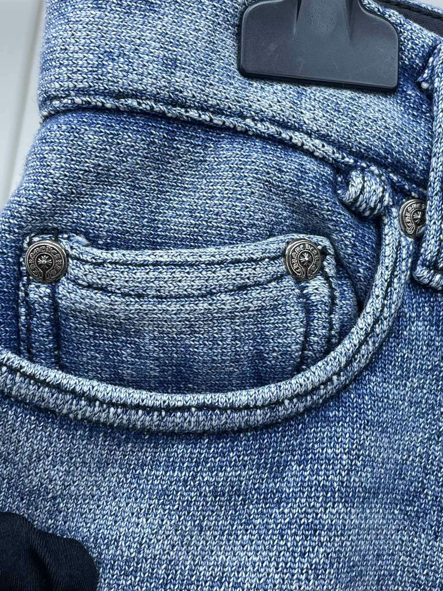 Chrome Hearts Chrome Hearts Blue Jeans Size US 32 / EU 48 - 7 Thumbnail