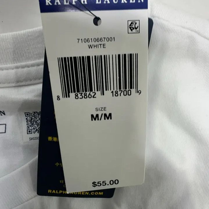 Polo Ralph Lauren Polo Ralph Lauren Logo Embroidered White Short-Sleeve T-Shirt Size US M / EU 48-50 / 2 - 5 Thumbnail