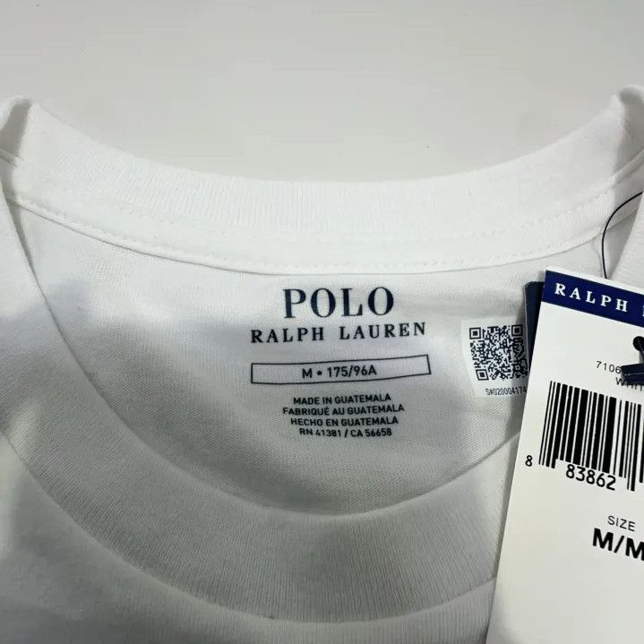 Polo Ralph Lauren Polo Ralph Lauren Logo Embroidered White Short-Sleeve T-Shirt Size US M / EU 48-50 / 2 - 4 Thumbnail