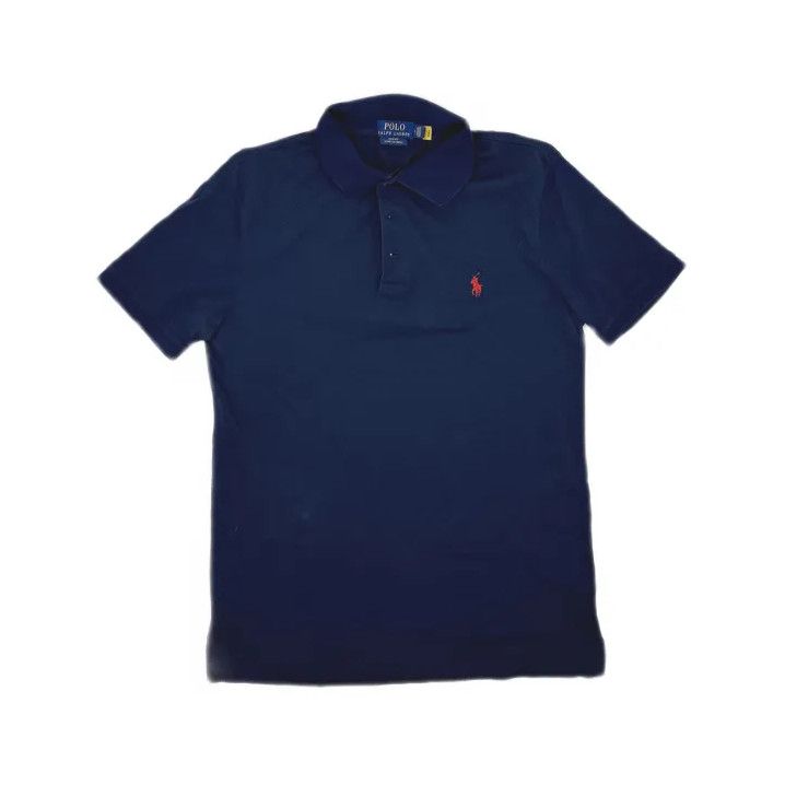 Polo Ralph Lauren Polo Ralph Lauren Solid Logo Embroidered Short Sleeve Polo Size US M / EU 48-50 / 2 - 2 Thumbnail