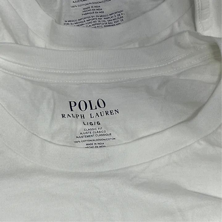 Polo Ralph Lauren Polo Ralph Lauren Men's 3-Pack Logo Embroidered T-Shirts Size US L / EU 52-54 / 3 - 3 Thumbnail