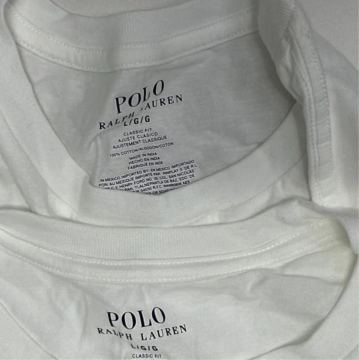 Polo Ralph Lauren Polo Ralph Lauren Men's 3-Pack Logo Embroidered T-Shirts Size US L / EU 52-54 / 3 - 2 Thumbnail