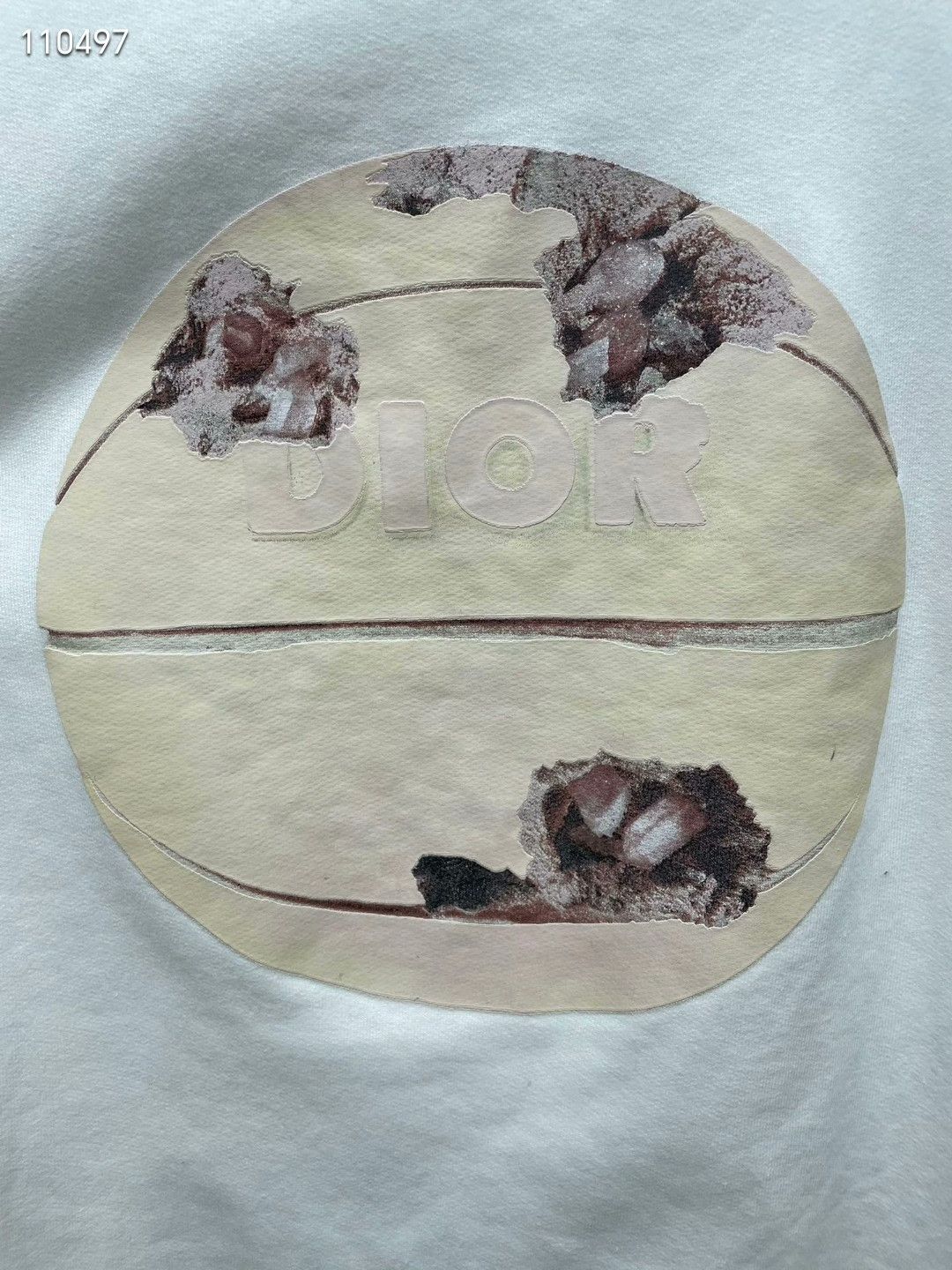 Dior Dior White Pullover Hoodie Size US L / EU 52-54 / 3 - 3 Thumbnail