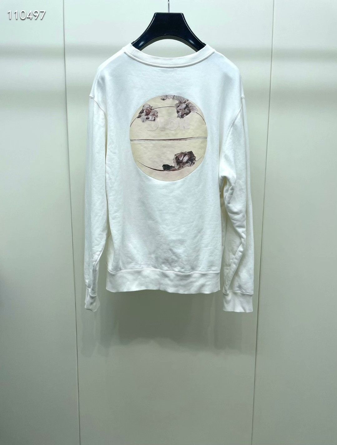 Dior Dior White Pullover Hoodie Size US L / EU 52-54 / 3 - 2 Thumbnail