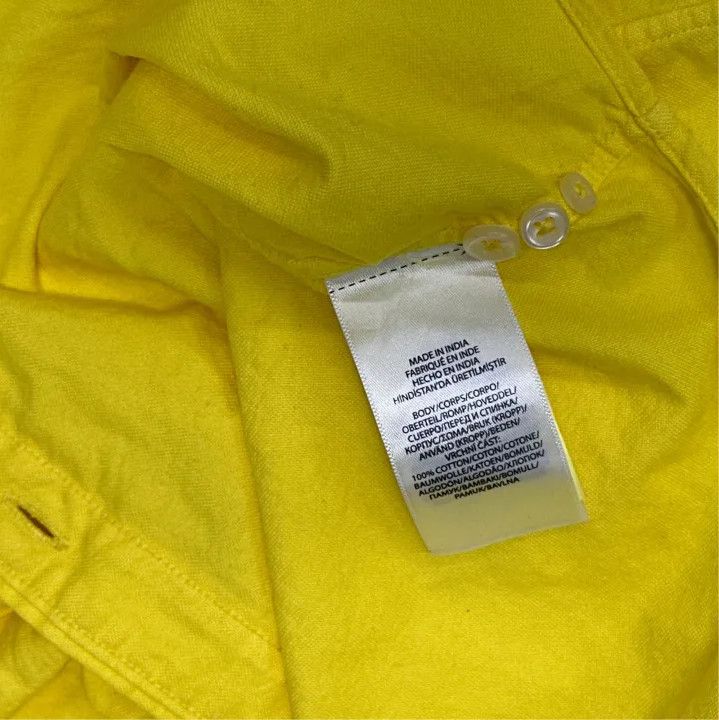 Polo Ralph Lauren Polo Ralph Lauren Men's Yellow Logo Embroidered Long-Sleeve Shirt Size US XS / EU 42 / 0 - 3 Thumbnail