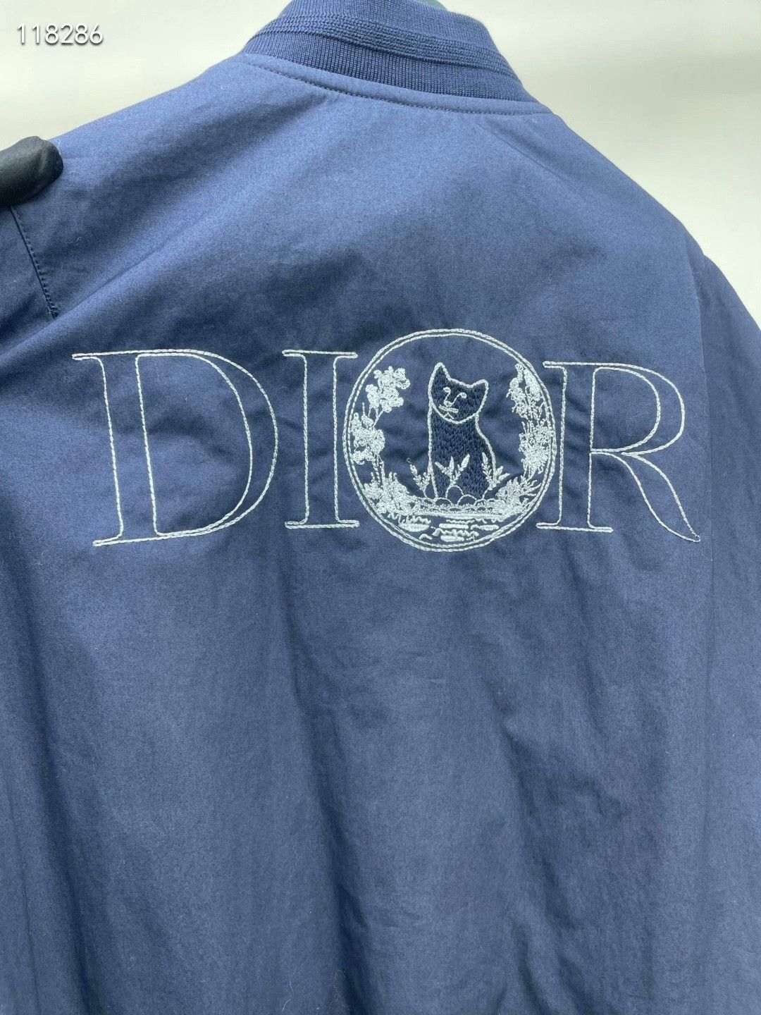 Dior Dior 2025 Navy Flight Zip Jacket Size US M / EU 48-50 / 2 - 3 Thumbnail