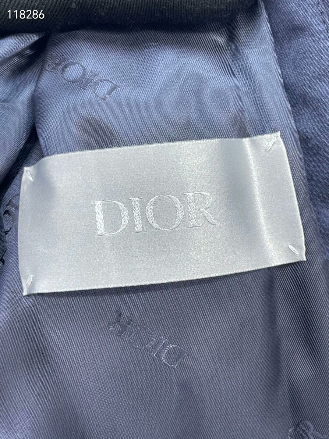 Dior Dior 2025 Navy Flight Zip Jacket Size US M / EU 48-50 / 2 - 6 Thumbnail