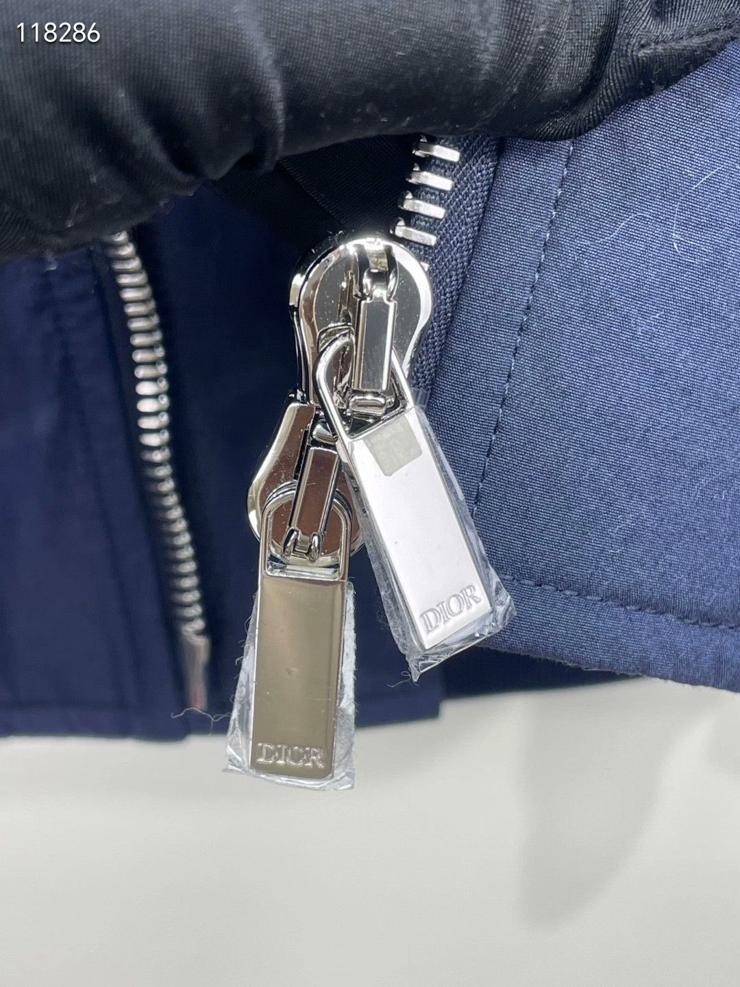 Dior Dior 2025 Navy Flight Zip Jacket Size US M / EU 48-50 / 2 - 5 Thumbnail