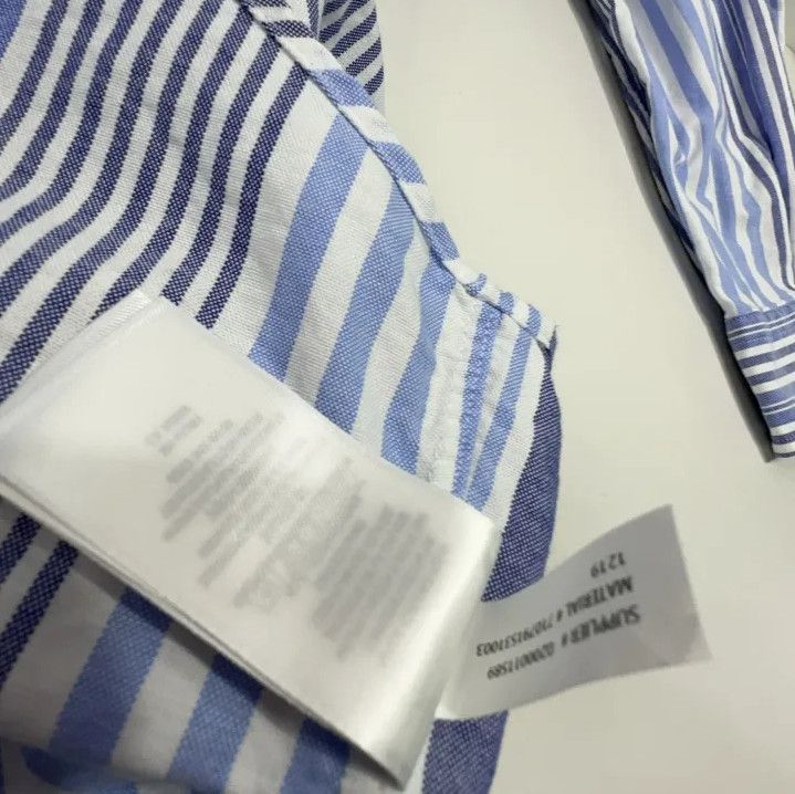 Polo Ralph Lauren Polo Ralph Lauren Striped Pony Logo Oxford Long Sleeve Shirt Size US S / EU 44-46 / 1 - 6 Thumbnail