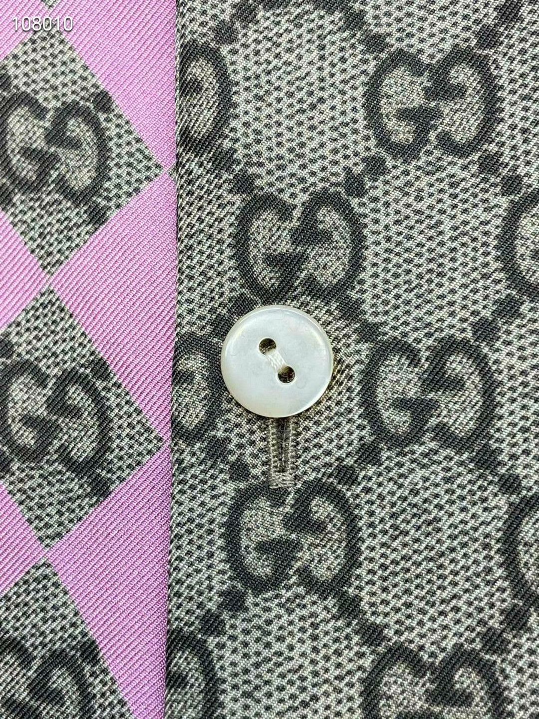 Gucci Gucci Silk Short-Sleeve Shirt Size US M / EU 48-50 / 2 - 4 Thumbnail